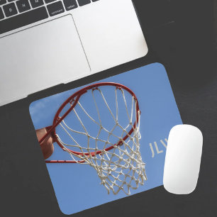 Mousepad Fotografia Personalizada do Céu Azul de Basquete