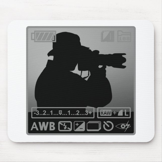 Mousepad Fotógrafo (Frente)
