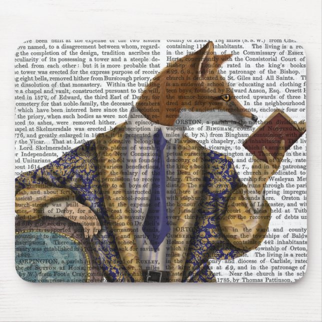 Mousepad Fox do Leitor de Livros (Frente)