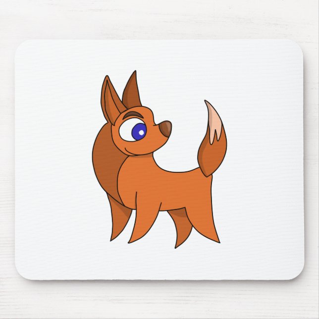 Mousepad Fox Fluffy (Frente)