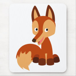 Mousepad Fox Mousepad, Bastão De Cartoon Bonito