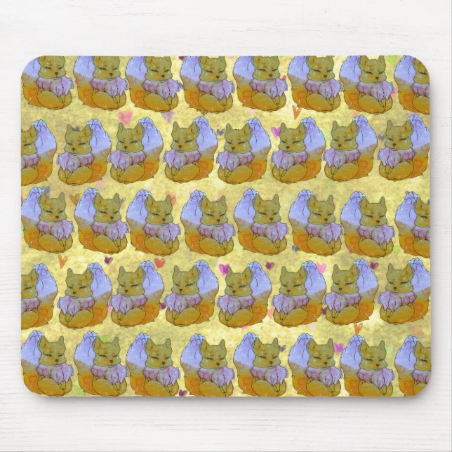 Mousepad Fox named Dice (Frente)