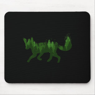 Mousepad Fox Nature Forest Camping Hunter Caminhante Ao Ext