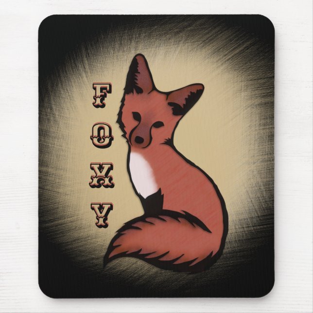 Mousepad Fox Vermelha Sly (Frente)
