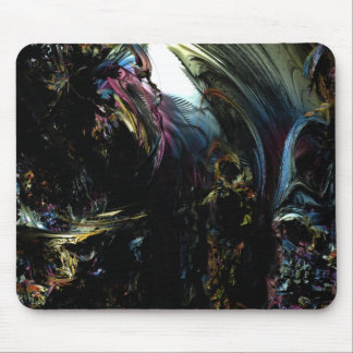 Mousepad Fractal 3D Sci fi futurista Duro Rock MP