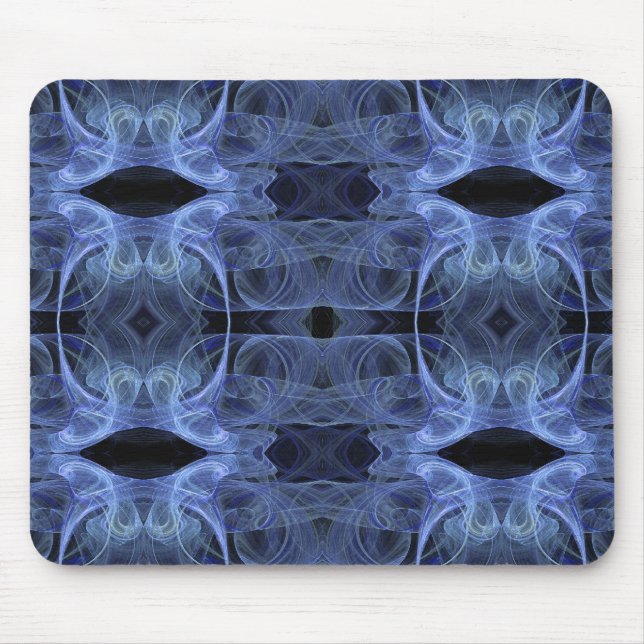 Mousepad Fractal Azul (Frente)