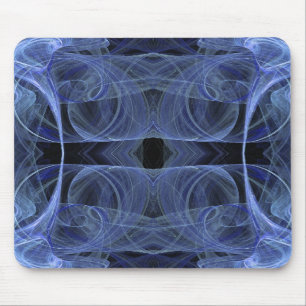 Mousepad Fractal Azul