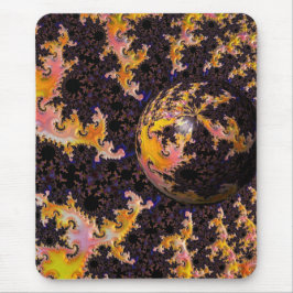 Mousepad Fractal Firestorm Sphere