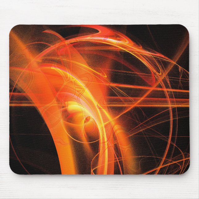 Mousepad Fractal Flame Abstrato 07 (Frente)