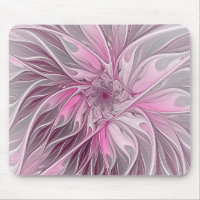 Fractal Pink Flower Dream, Floral Fantasy Pattern