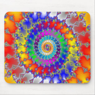 Mousepad Fractal Psicedélico