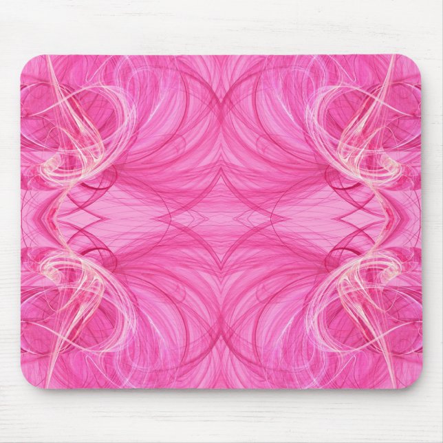 Mousepad Fractal Rosa (Frente)