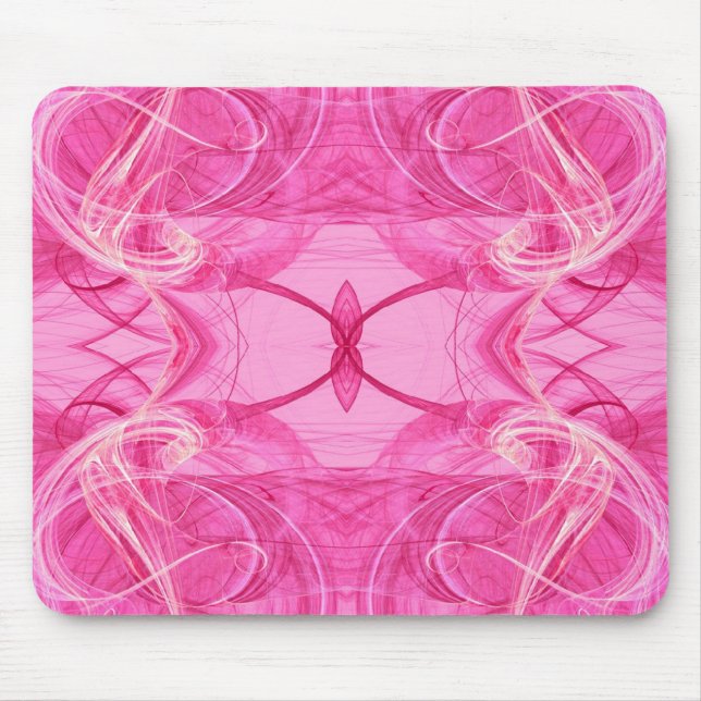 Mousepad Fractal Rosa (Frente)