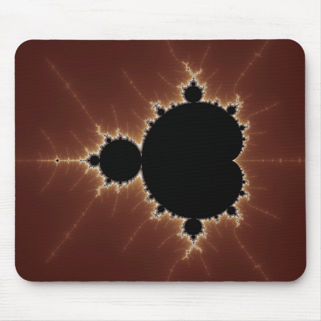 Mousepad Fractal subtil do poder (Frente)