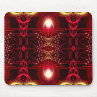 Mousepad Fractal Vermelho