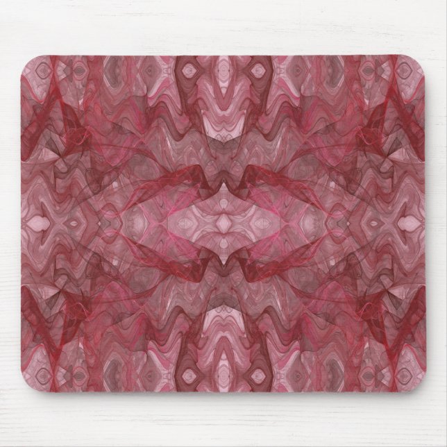 Mousepad Fractal Vermelho (Frente)