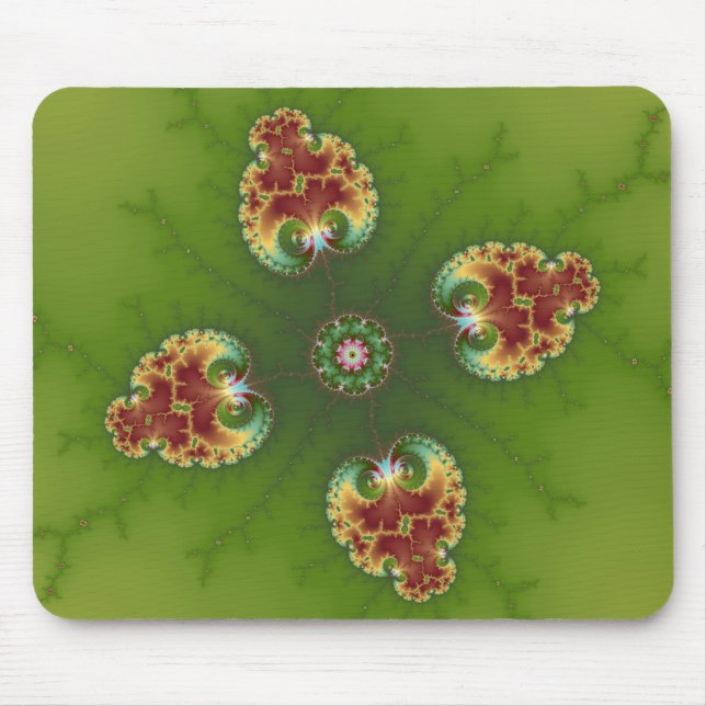 Mousepad Fractalbug Picnic - Arte Fractal (Frente)