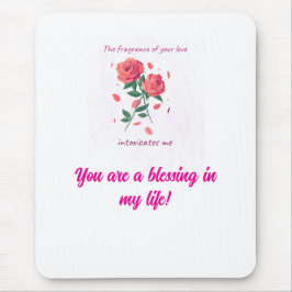 Mousepad fragrância do amor