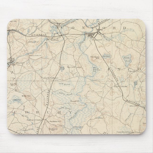 Mousepad Framingham, Massachusetts (Frente)