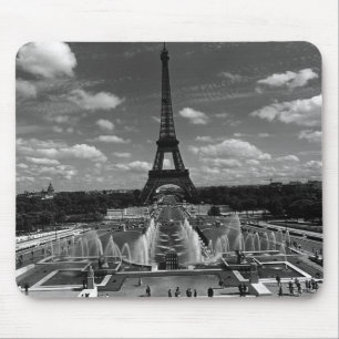 Mousepad França Antiga Paris Fontes Torre Eiffel