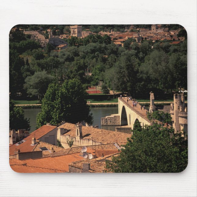 Mousepad França, Avinhão, Provença. Pont St, Benezet. (Frente)