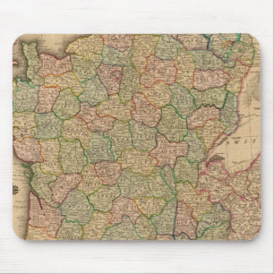 Mousepad França, departamentos