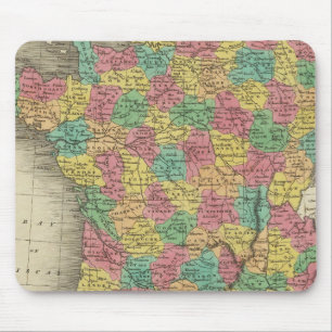 Mousepad França, em Departamentos