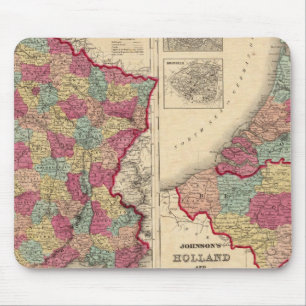 Mousepad França Holanda e Bélgica