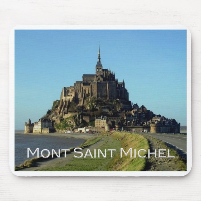 Mousepad França - Normandia - Santo Mont Michel - (Frente)