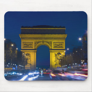 Mousepad França, Paris. O Arco do Triunfo e o