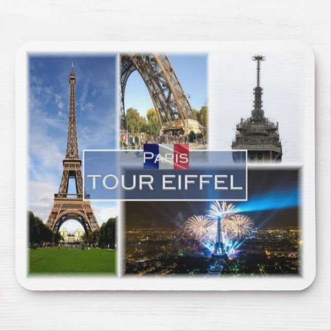 Mousepad França - Paris - Torre Eiffel - (Frente)
