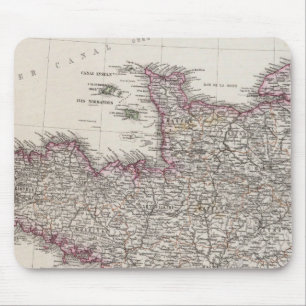 Mousepad França, quatro folhas, folha 1