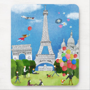 Mousepad France colorido