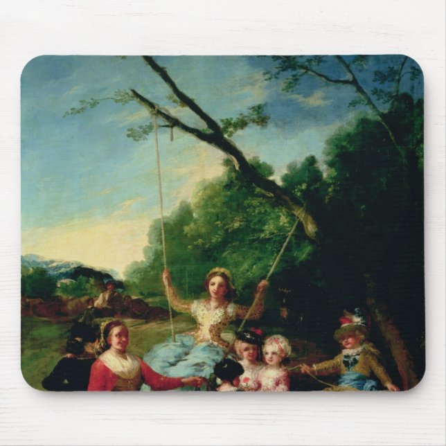 Mousepad Francisco Jose de Goya y Lucientes | o balanço (Frente)