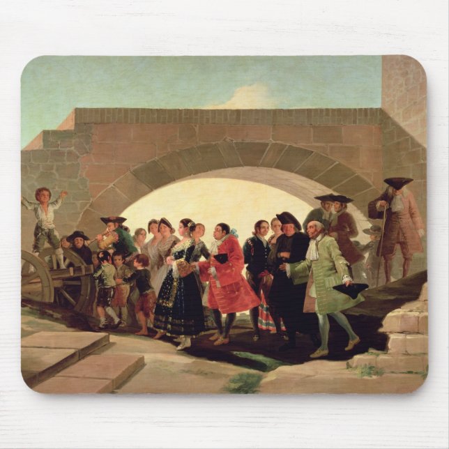 Mousepad Francisco Jose de Goya y Lucientes | o casamento, (Frente)