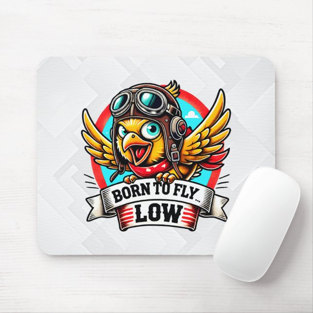 Mousepad Franga Aviadora (Com mouse)
