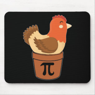 Mousepad Frango Matemática Divertida Engenheiro Nerd Presen