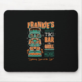 Mousepad Frankenstein Creepy Cute Tiki Lounge Vacation Surf