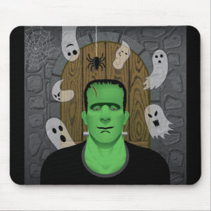Mousepad Frankenstein & Ghosts