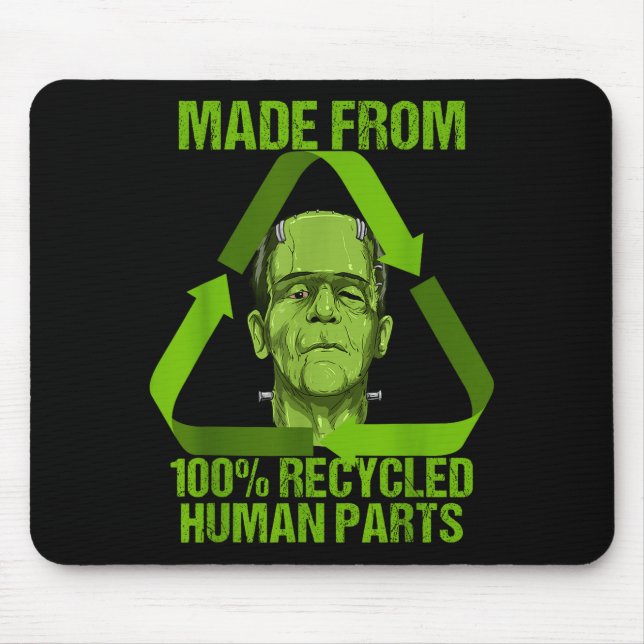 Mousepad Frankenstein Made From 100% Recycled Human Parts H (Frente)