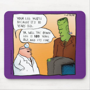 Mousepad Frankensteins Doctor Cartoon