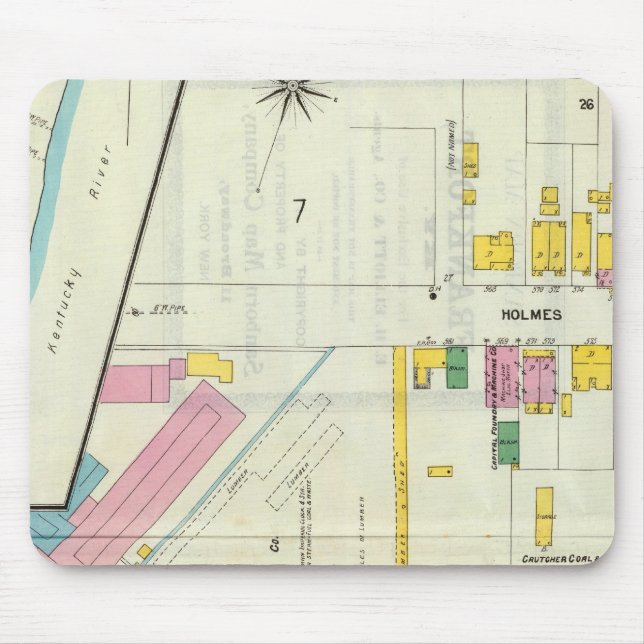 Mousepad Frankfort, Kentucky 4 (Frente)