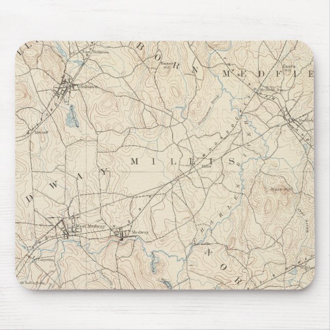 Mousepad Franklin, Massachusetts (Frente)