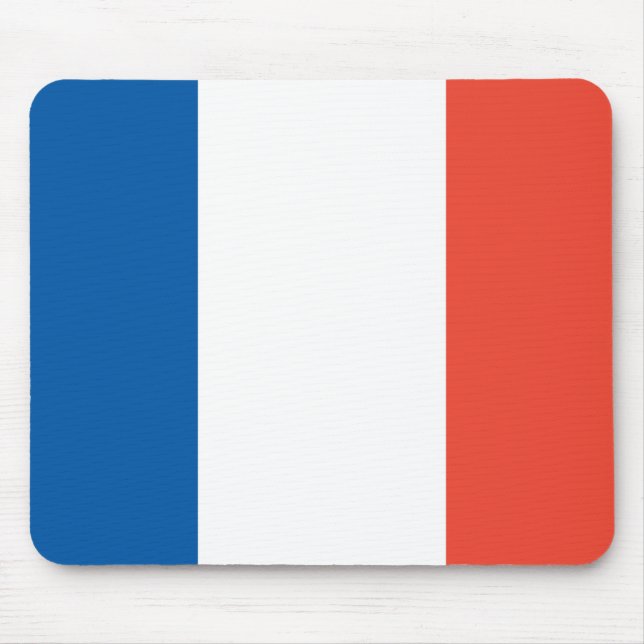 Mousepad Frankreich Fahne (Frente)
