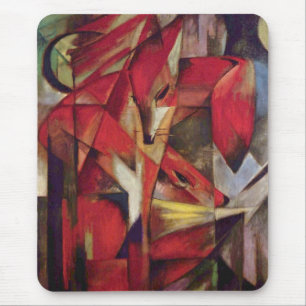 Mousepad Franz Marc - raposas