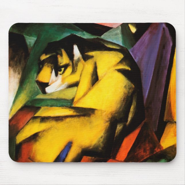 Mousepad Franz Marc - tigre (Frente)