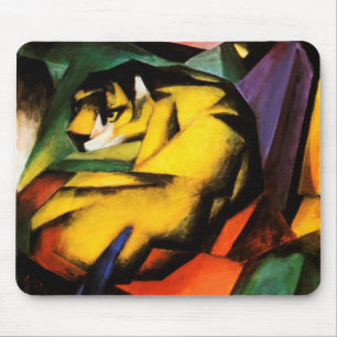 Mousepad Franz Marc - Tigre (1912)