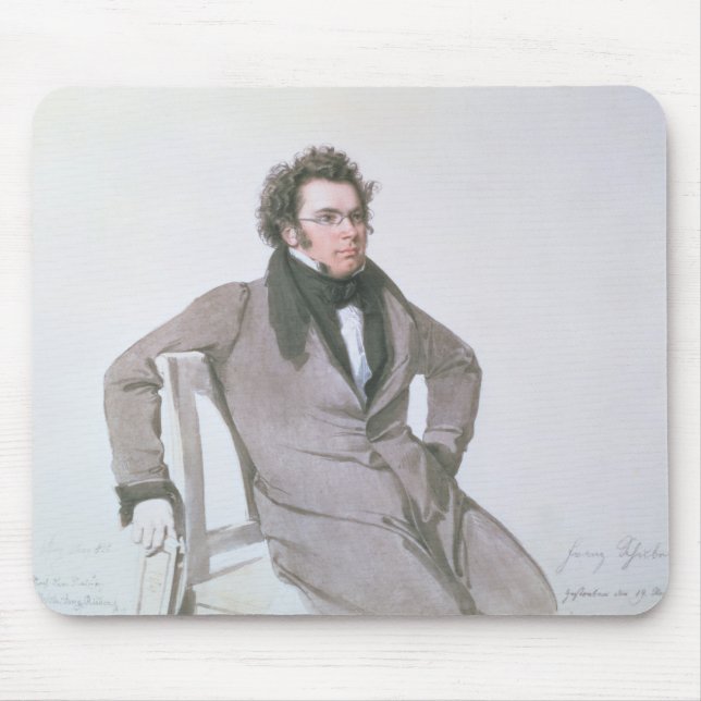 Mousepad Franz Schubert, 1825 (Frente)