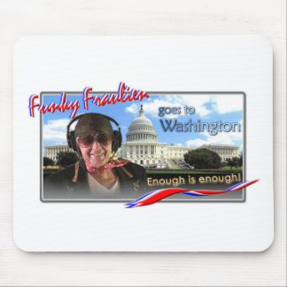 Mousepad Fraulien Funky vai a Washington