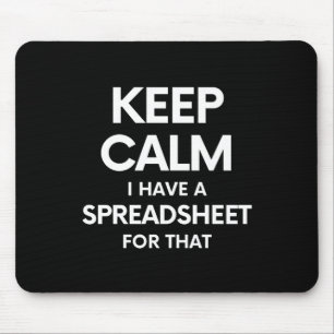 Mousepad Freak nas Folhas - Planilhas Microsoft Excel